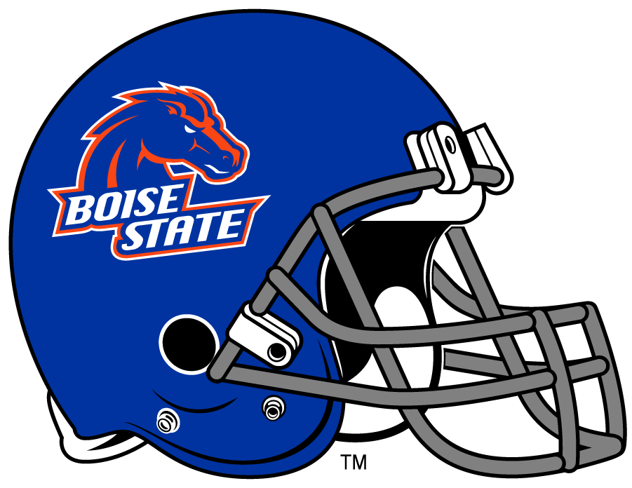 Boise State Broncos 2009-2011 Helmet Logo diy DTF decal sticker